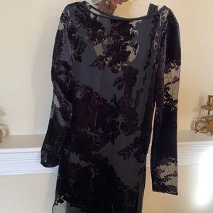 Vintage black  Formal maxi dress